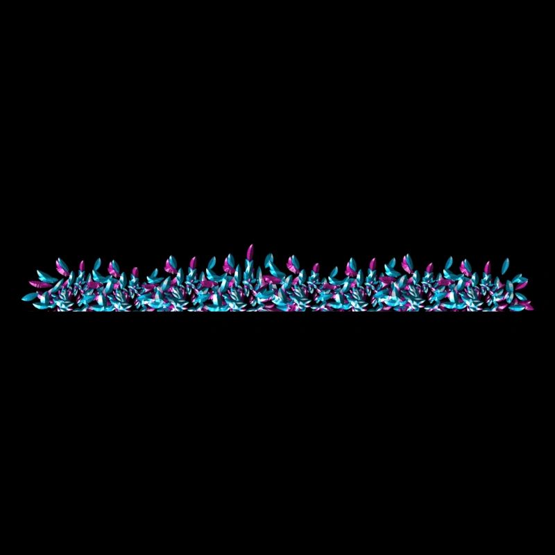 floor line stroke crystals crystal