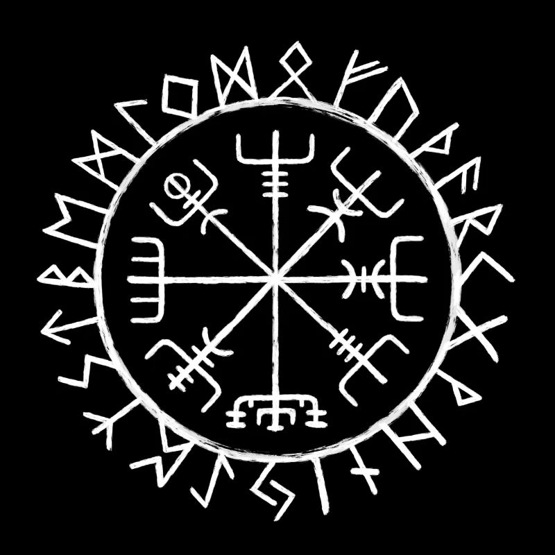 Wikinger Schutz Symbol Runen