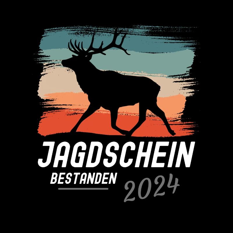 Jagdschein Bestanden 2024 - Hirschjagd