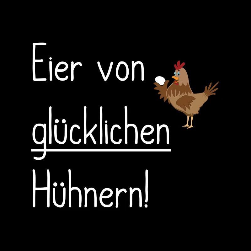 Eier von gluecklichen Huehnern Geschenkidee