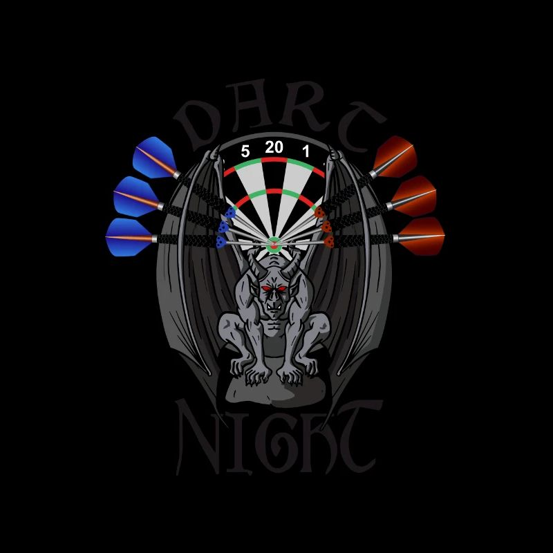 Dart Night, Dart Design, Gothic Design, mystical