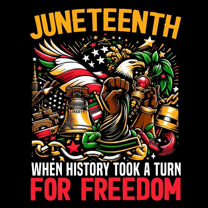 Juneteenth 1865 Liberté Afro-Américain