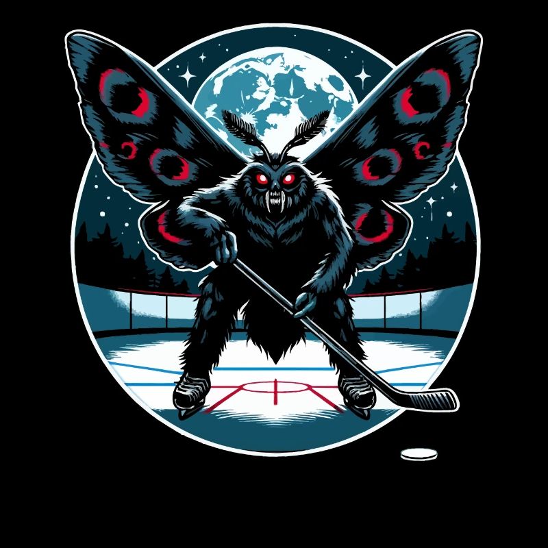 Mothman Point Pleasant Hockeyspieler Cryptid