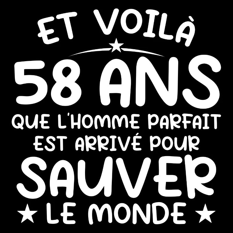 58 years old Gift 58 years Original Gift Men 58 years old