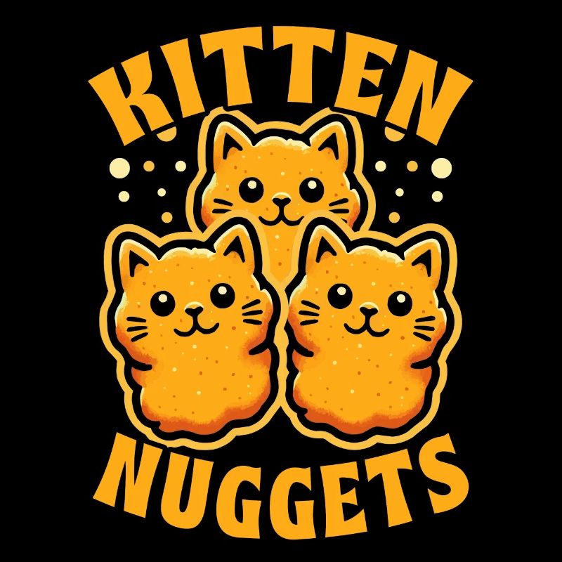 Pépite de poulet Chat de restauration rapide