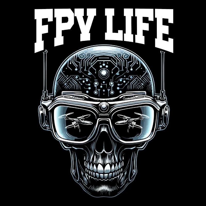 Pilote de drone FPV, télécommande
