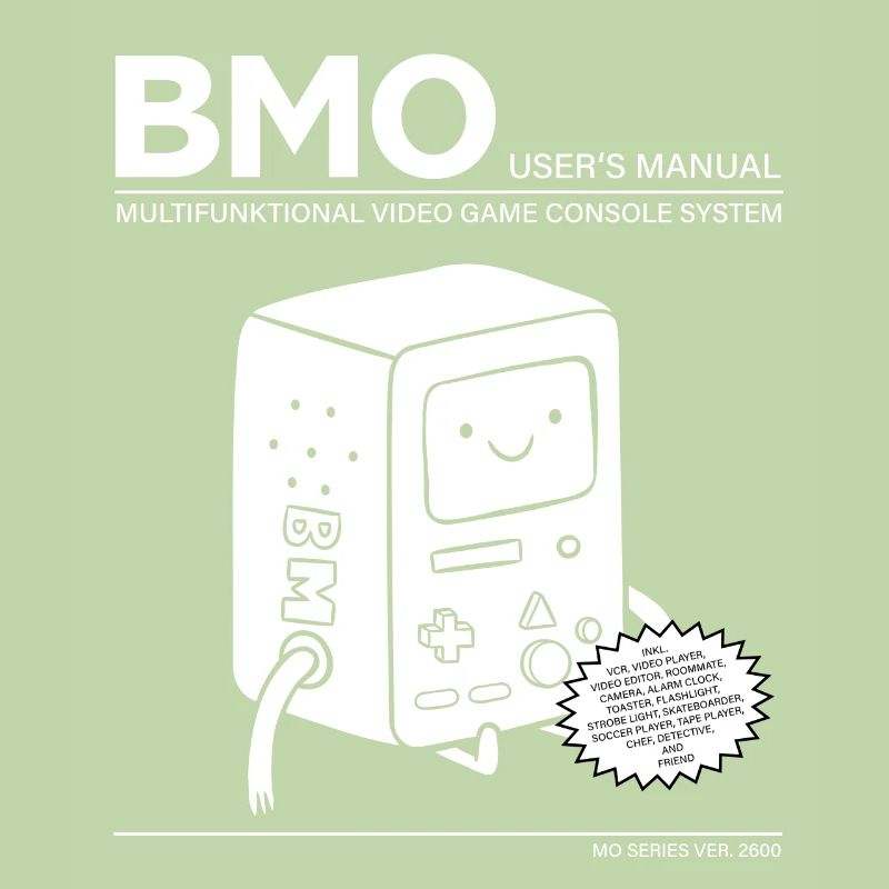Adventure Time BMO User's Manual