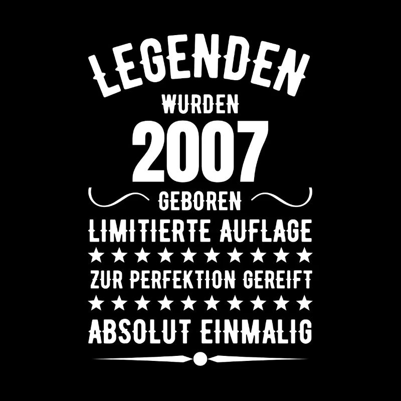 Legenden 2007 18. Geburtstag Geschenk