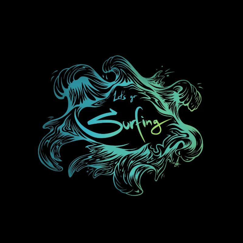 Let's go Surfing - Artwork