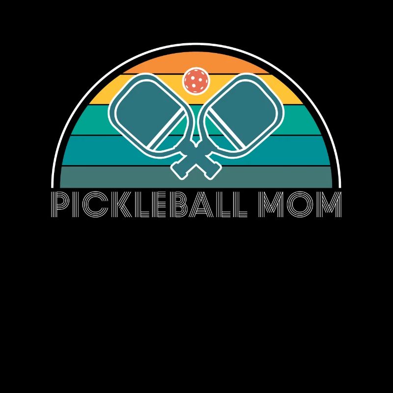 Pickleball Mom Mutter Muttertag Mama Shirt
