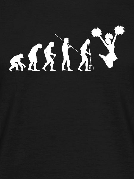 Evolution Cheerleader Shirt Gift