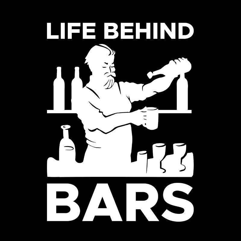 Life Behind Bars Shirt Bartender Gift