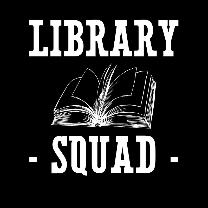 Library Squad Shirt Library Gift