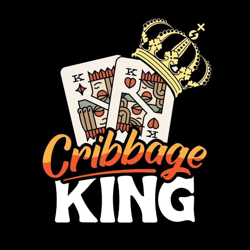 Cribbage King Shirt Gift
