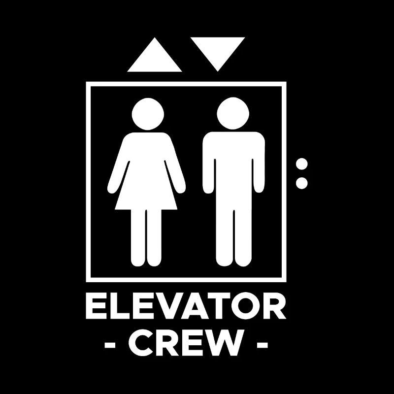 Elevator Crew Shirt Geschenk