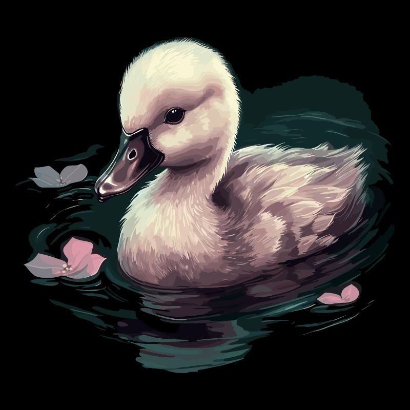 Bébé cygne Oiseau Poussin