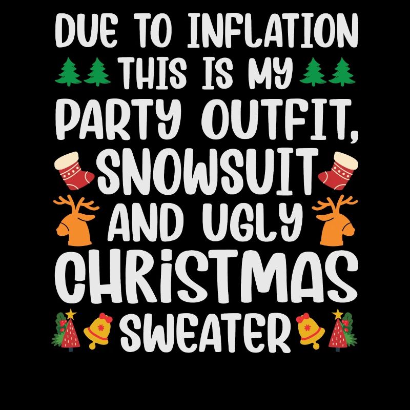 En raison de l’inflation - dicton de Noël drôle