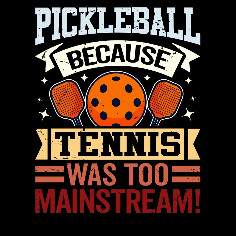 Pickleball Because Tennis Was Too Mainstream
