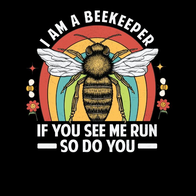 Lustiger Imker Spruch - Bienen Schwarm