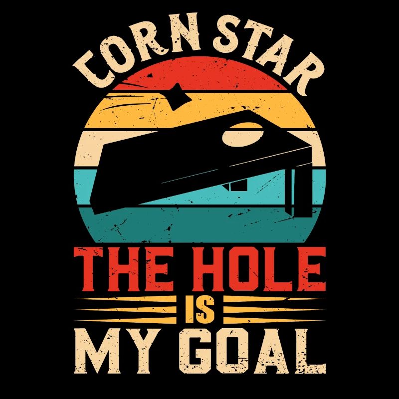 Cornhole Player Team Bean Bags Toss Game Apparel