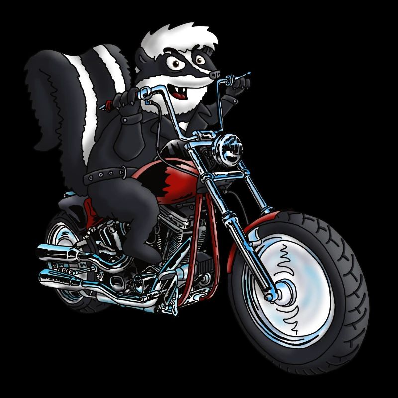 Stinktier Biker