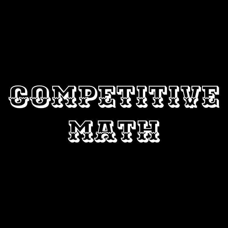 Tshirt Competitive Math