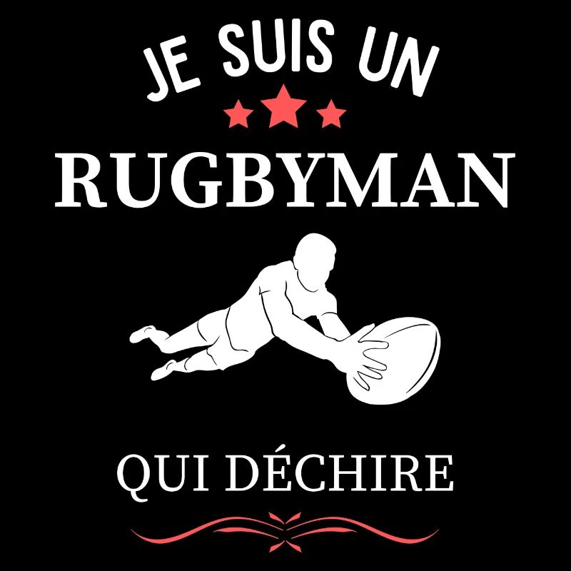 Je suis un rugbyman qui déchire
