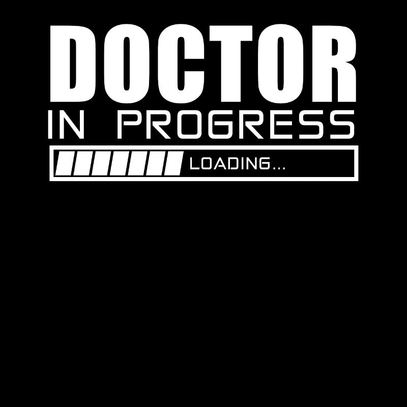 Doctor In Progress Loading Doktor Ladet T-Shirt