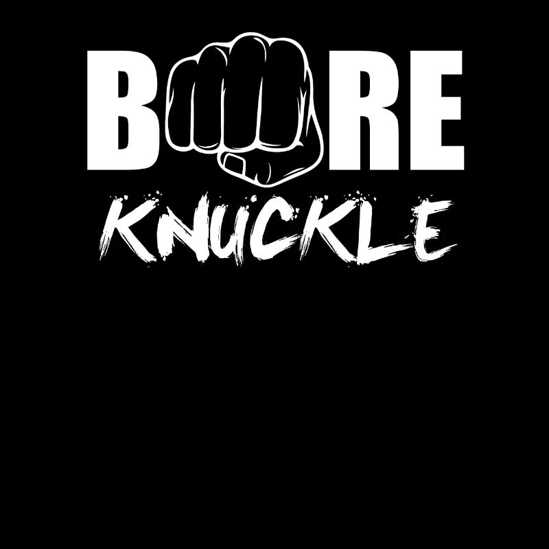Cadeau de t-shirt de boxe Bare Knuckle