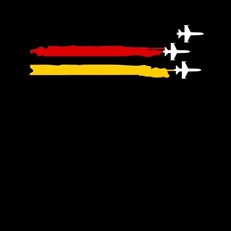 Deutschland Flagge Flugzeug Geschenk Pilot