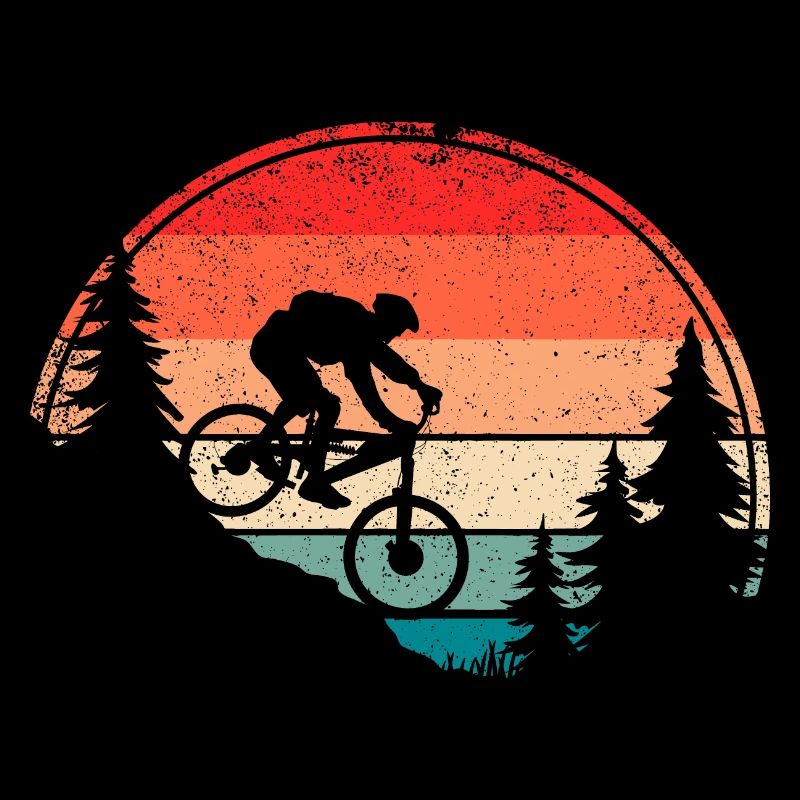 VTT rétro Vélo VTT de descente