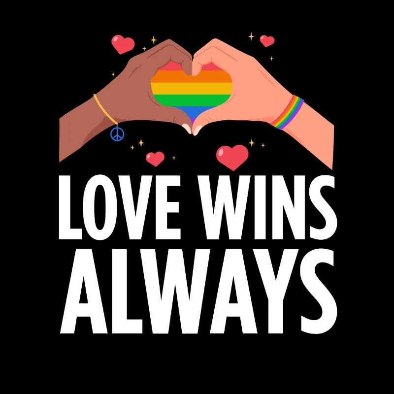 Un design arc-en-ciel cool pour CSD et LGBTQ+