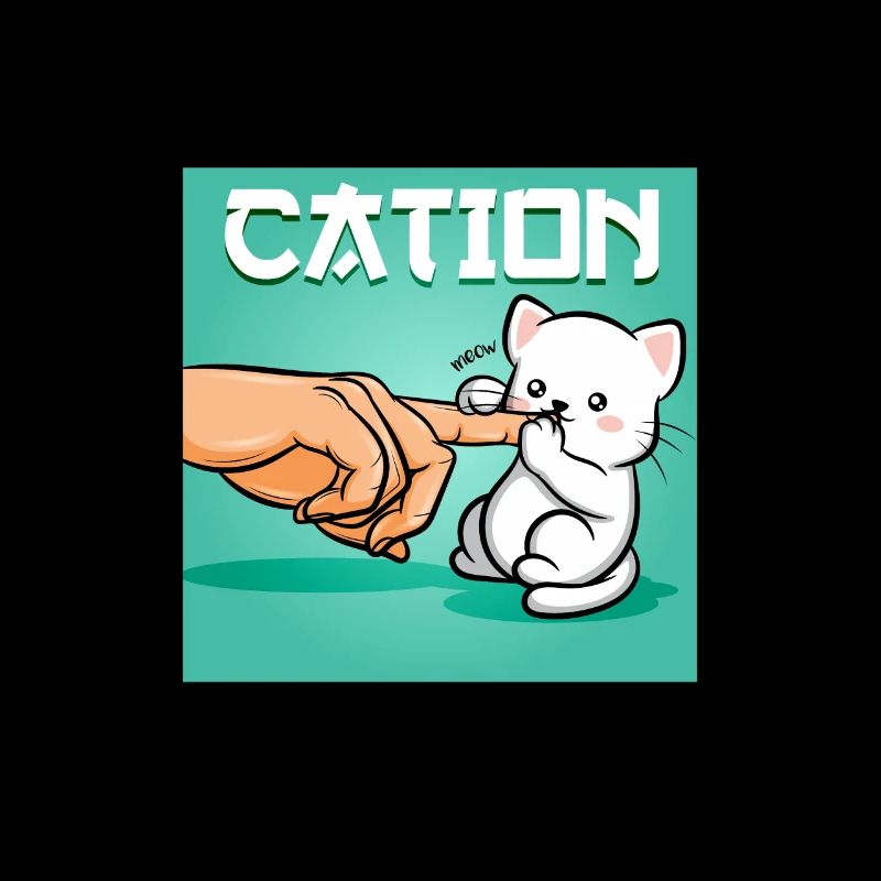 Chat Cation chatons Cartoon chat cadeau de protection