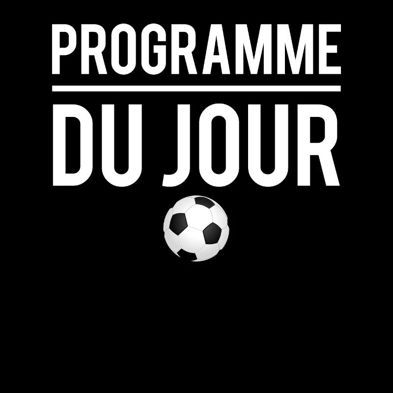 Programme du jour supporter foot humour