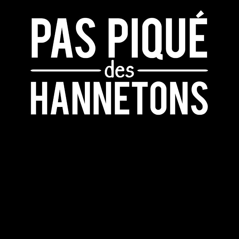 Pas piqué des hannetons expression phrase humour