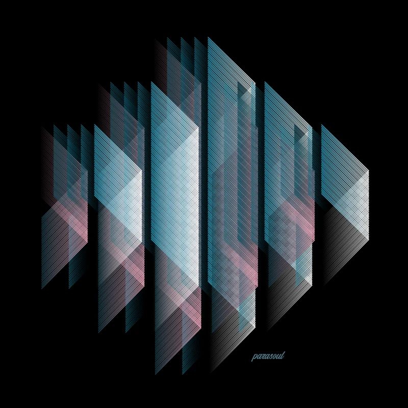 Motif de conception d'art géométrique - affinité