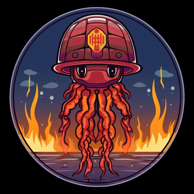 Brigade de pompiers de méduses
