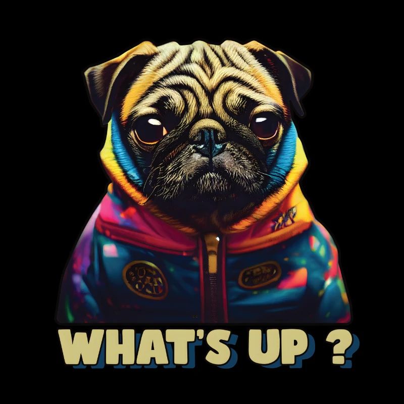 Cooles Mops design What`s up?