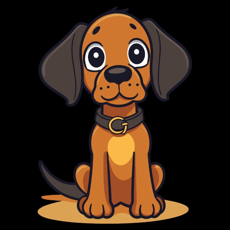 Conception de chien mignon pour les propriétaires de chiens