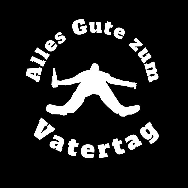 Alles Gute zum Vatertag White
