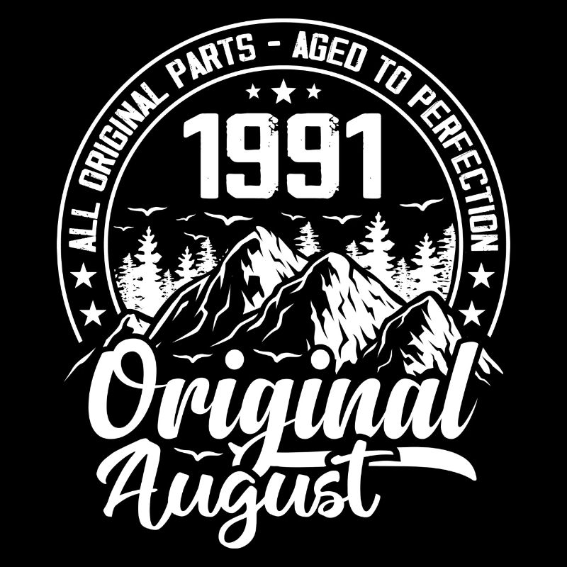 August 1991 Original:33 Year Old Birthday Gift