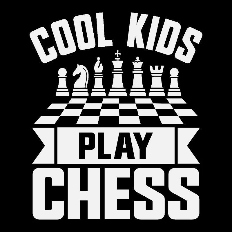Chess Player Cool Kids Play Chess