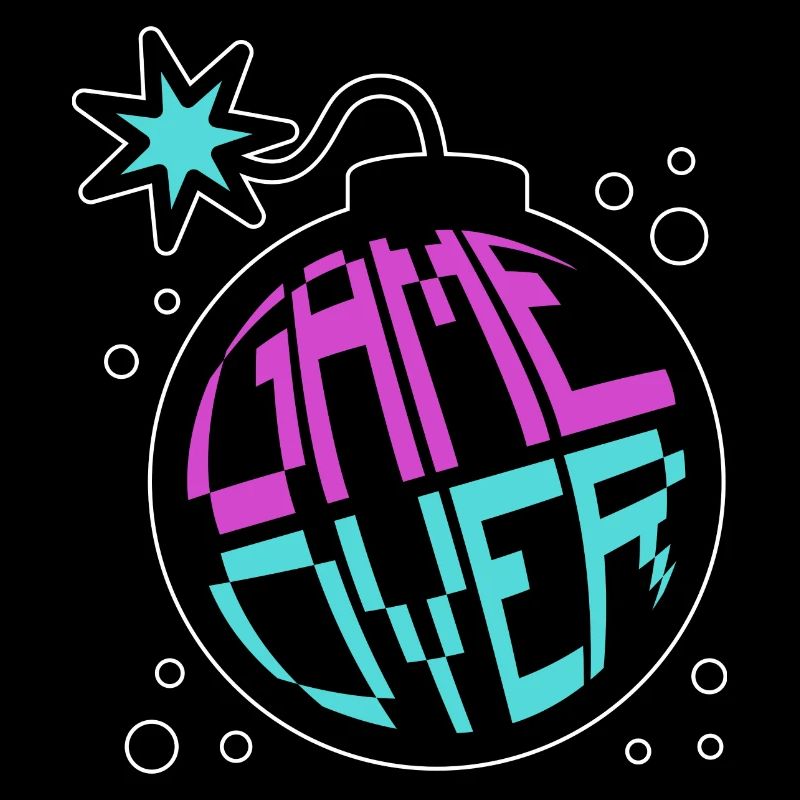 Game Over Retrogaming Pro Gamer Multiplayer Spiele