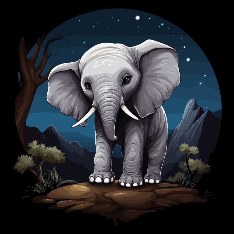 Eléphant Afrique Bébé éléphant