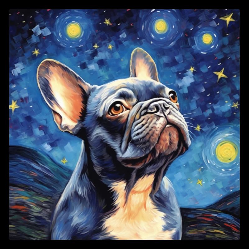 Bouledogue français Nuit étoilée
