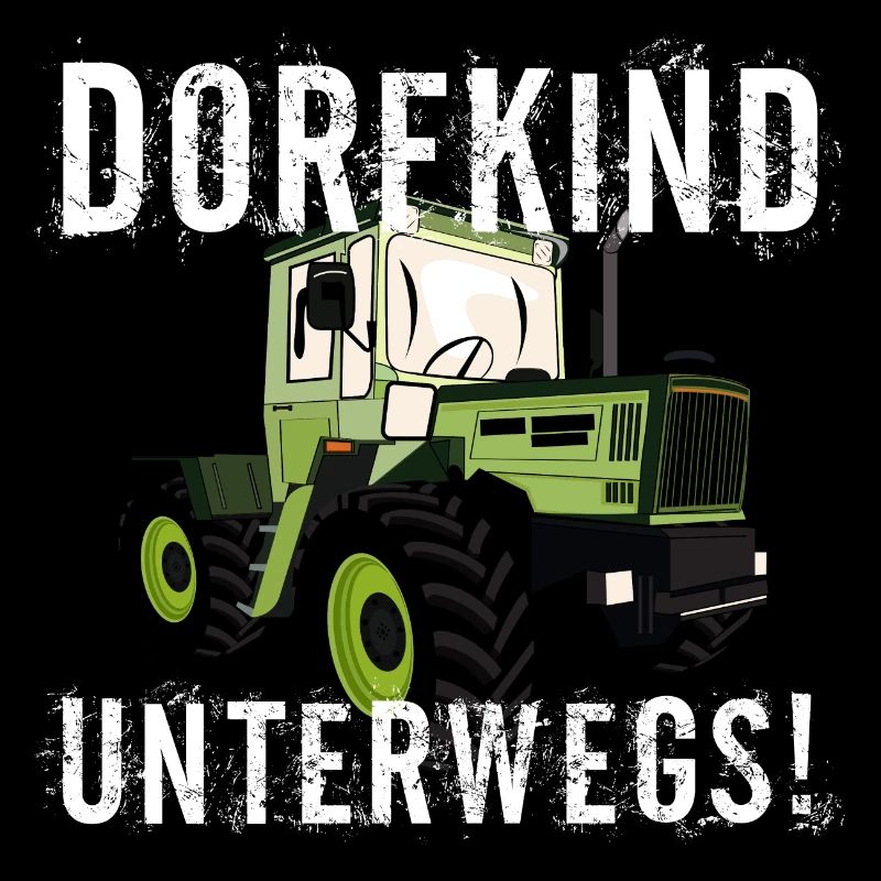 Dorfkind unterwegs - Unimog - MB Trac - Oldtimer