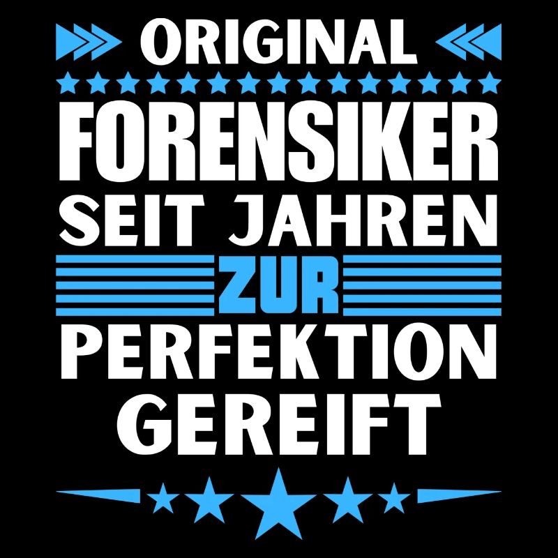 Zur Perfektion gereifter Forensiker