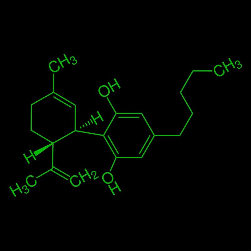 CBD Strukturformel
