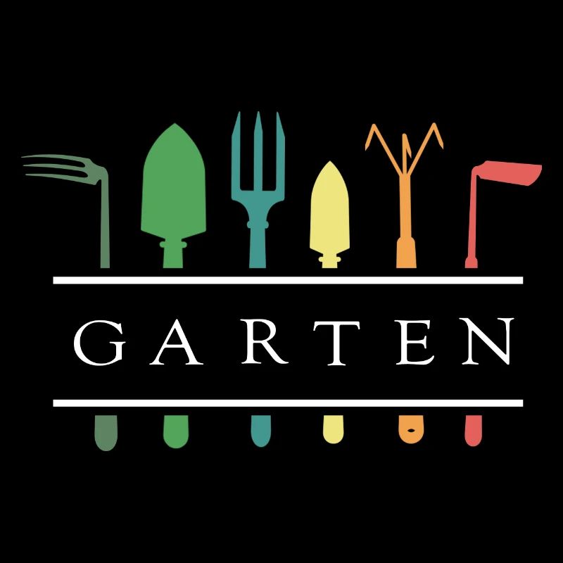gärtner bunter schrebergarten gartenarbeit garten