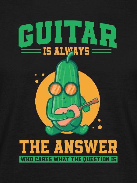 Zucchini guitarist
